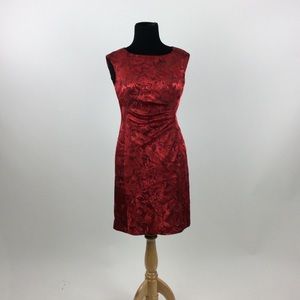 - New Tahari Sheath Ruched Dress